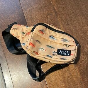 Dope Fanny Fish Print Waist Bag